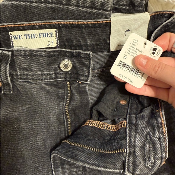 We The Free Xena High Rise Slim Straight Jeans - Picture 3 of 4